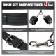 Vibrating Anal Hook Thigh Sling Chest Harness Behind Back Handcuffs BDSM Sex Bondage Restraints Kit