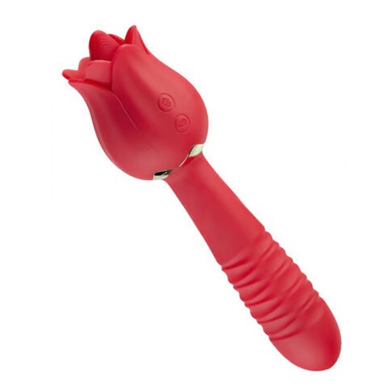 Tongue Licking 5 Thrusting & Vibrating 7 Rose Low Noise Vibrator