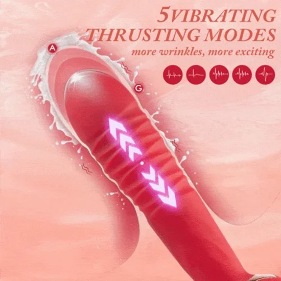 Tongue Licking 5 Thrusting & Vibrating 7 Rose Low Noise Vibrator