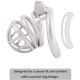 Stainless Steel Ergonomic Design Small Male Chastity Device (1.77 inch / 45mm)